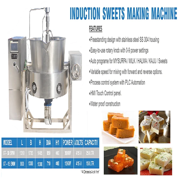 Induction Sweets Maker
